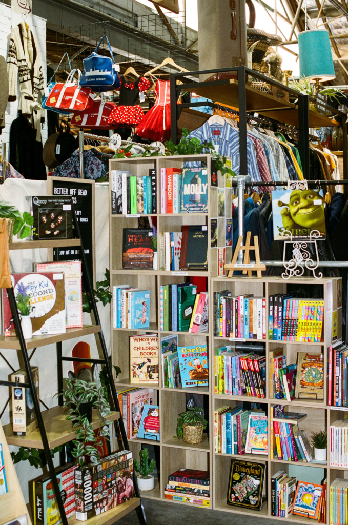 Better Off Read shelves filled with children’s books and classic reads in Adelaide